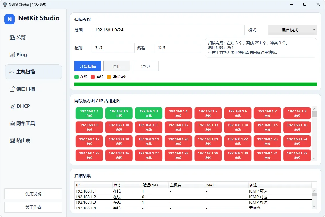 图片[1]-网络检测小工具 | NetKitStudio (v1.0)-软件工具箱