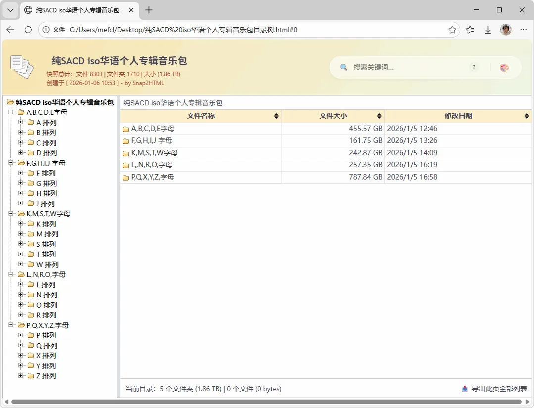 图片[1]-华语个人专辑音乐包 超级音乐光盘 SACD（1.86T）-软件工具箱