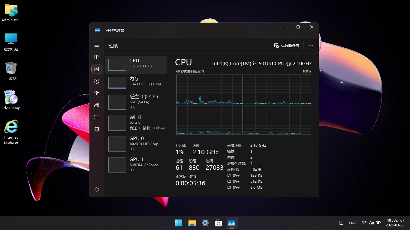 图片[4]-Windows 11 26100.3613 IoT 企业版 LTSC 24H2 适度 – 雨晨（2025.03.22）-软件工具箱