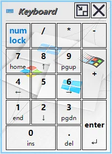 屏幕数字小键盘增强版 | ScreenKeyboard（1.1.6）-软件工具箱