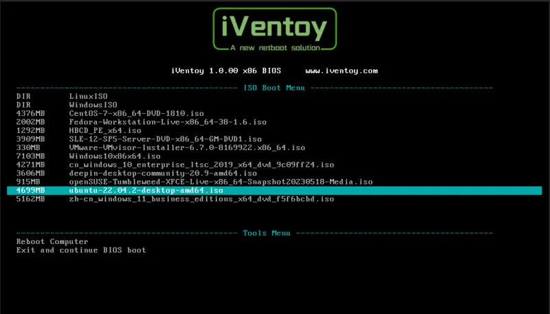 新一代网络启动解决方案 | iVentoy（1.0.20）-软件工具箱