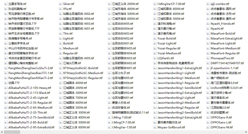 图片[1]-400款免费可商用字体收集-软件工具箱